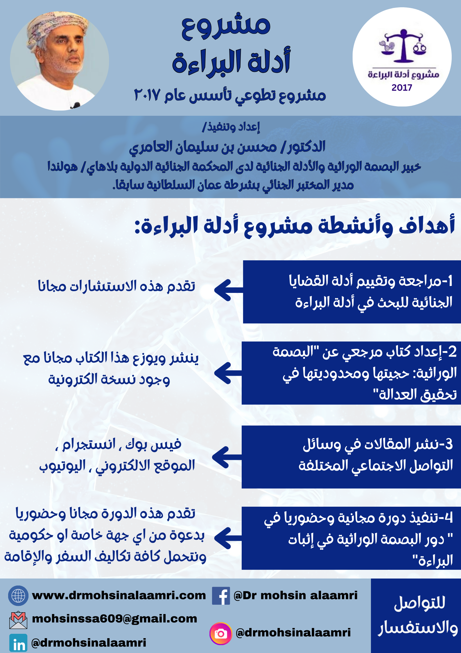 مشروع أدلة البراءة